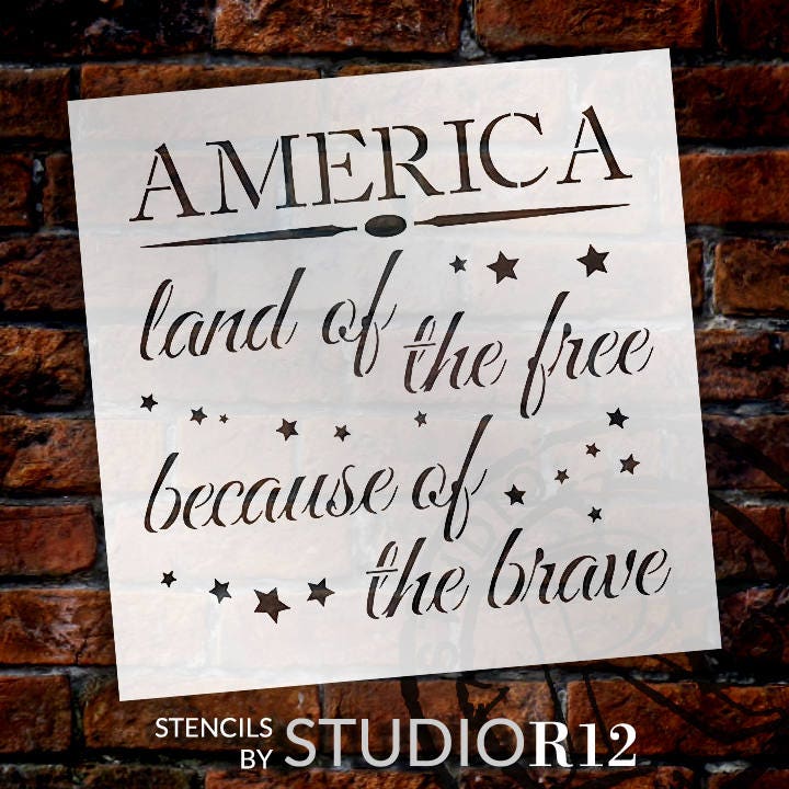 the land of the free because of the brave