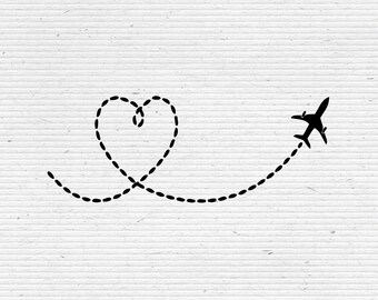 Free Free Airplane Heart Svg Free 576 SVG PNG EPS DXF File