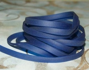 Blue plastic burna headband Navy 50 cm