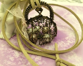 bag of beads necklace