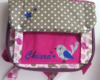 cartable pour la Maternelle, fillette personnalisé