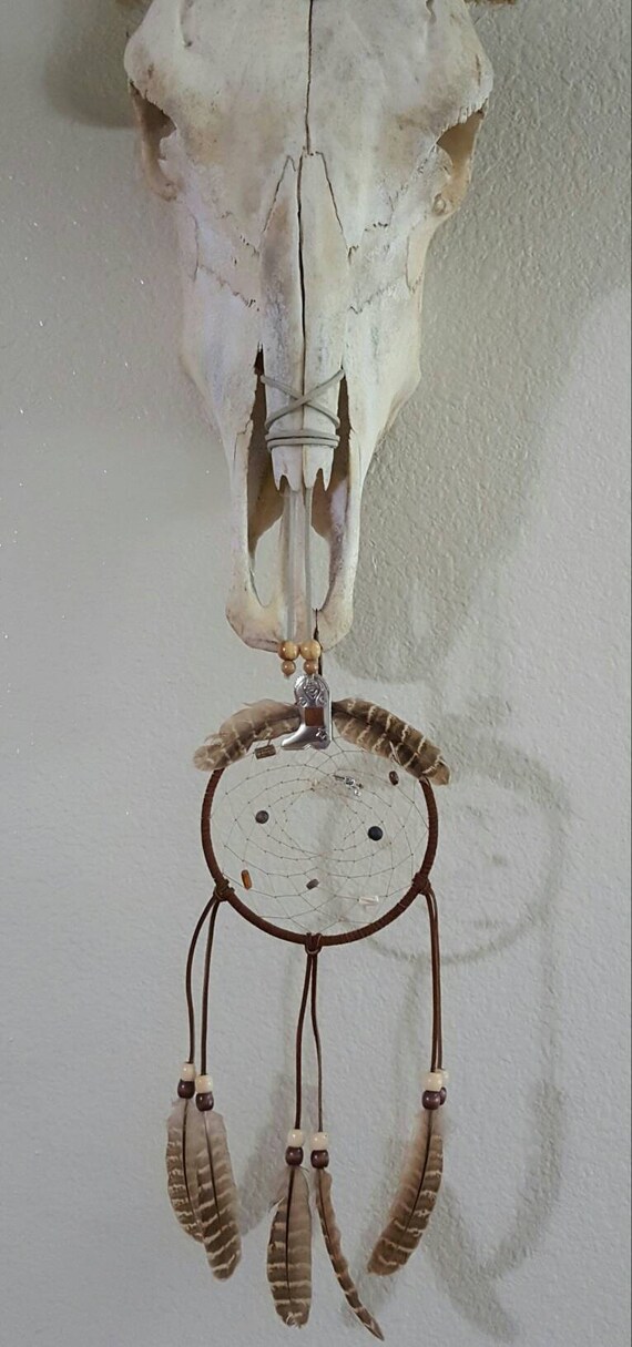 Cowboy Western Brown Dream Catcher Boot Pistol Dreamcatcher