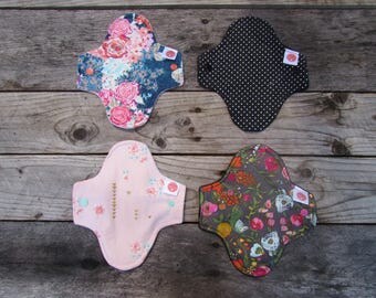 TWO mama cloth pads Pantyliner