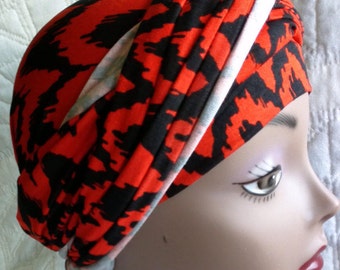 Infinity Scarf Chemo Hat Chemo Headwear Cancer Alopecia includes Donated Chemo Scarf