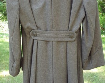1952 Military/Army wool coat womens Vintage Military Size 14