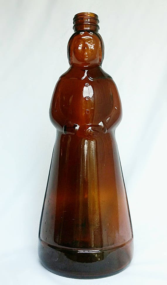 1989-mrs-butterworth-glass-syrup-bottle