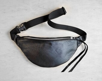 Leather waist bag | Etsy
