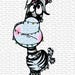 Image #96 - Tangled Digital Stamp Sasayaki Glitter Digital Stamps - By Naz Smith - Black and White- Line art Only