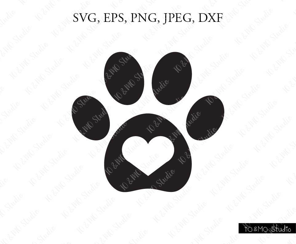 Download Paw SVG Dog Paw Svg Cat Paw Svg Cat Paw Clipart Paw Print