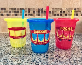 Daniel Tiger Party Favors Personalized Cups - Set of 3
