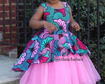 Ankara Tutu/ African fabric Tutu skirt/tutu dress/ethnic tutu/