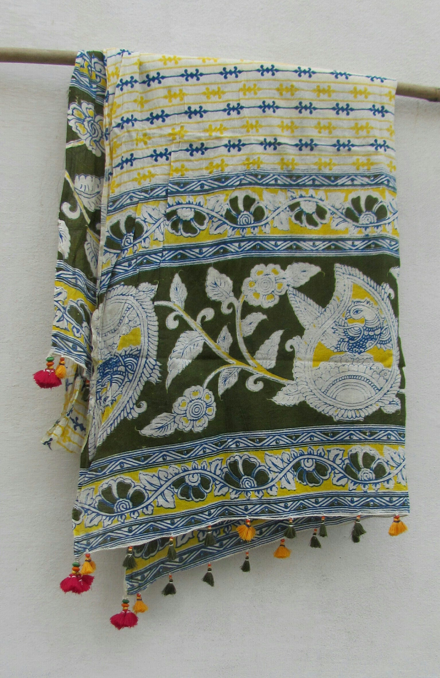 Boho printed long scarf