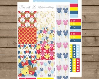 Happy planner disney | Etsy