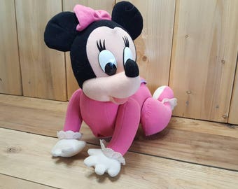 crawling minnie mouse doll