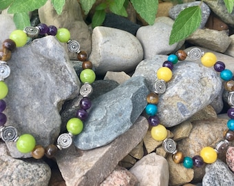 Natural tones bracelet