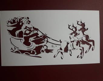Reindeer stencil | Etsy