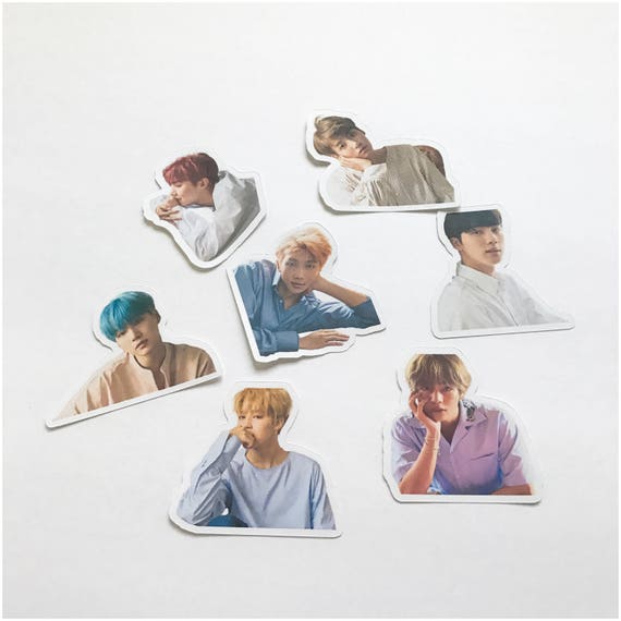  BTS  Stickers Love  Yourself  Set 2 from SoKpop on Etsy 