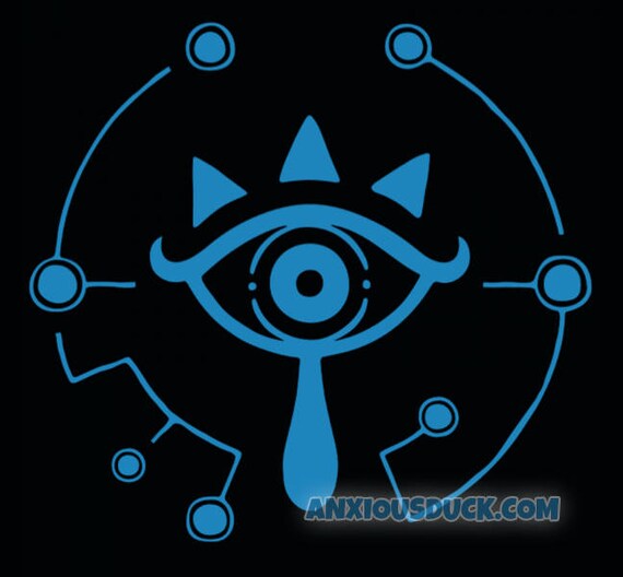 Zelda Breath of the Wild Sheikah Eye Vinyl Decal BoTW