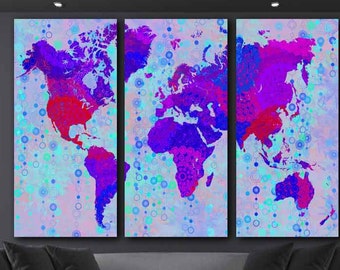 World Map Wall Hanging map wall hanging | etsy World Map Wall Hanging map wall hanging | etsy