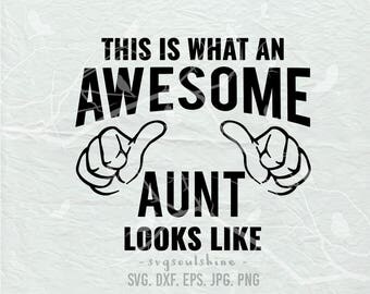 Aunt svg | Etsy