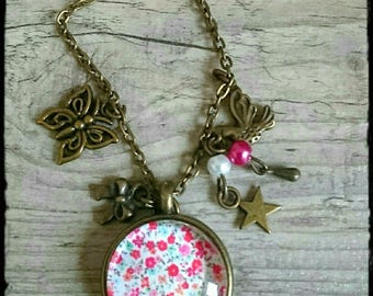 Long necklace/long necklace bronze Liberty/Collar largo broncea liberty has Liberty