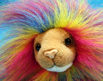 leonard the rainbow mane lion