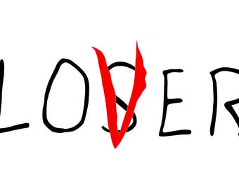 Loser lover decal | Etsy