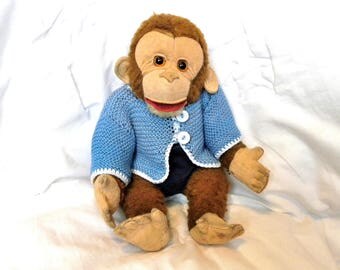 1950s stuffed monkey