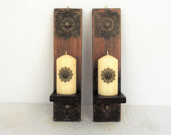 Moroccan wall sconce Etsy
