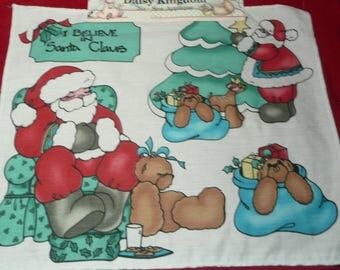 Daisy Kingdom Mary Englebreit, No Sew Applique, Christmas, Santa, Believe
