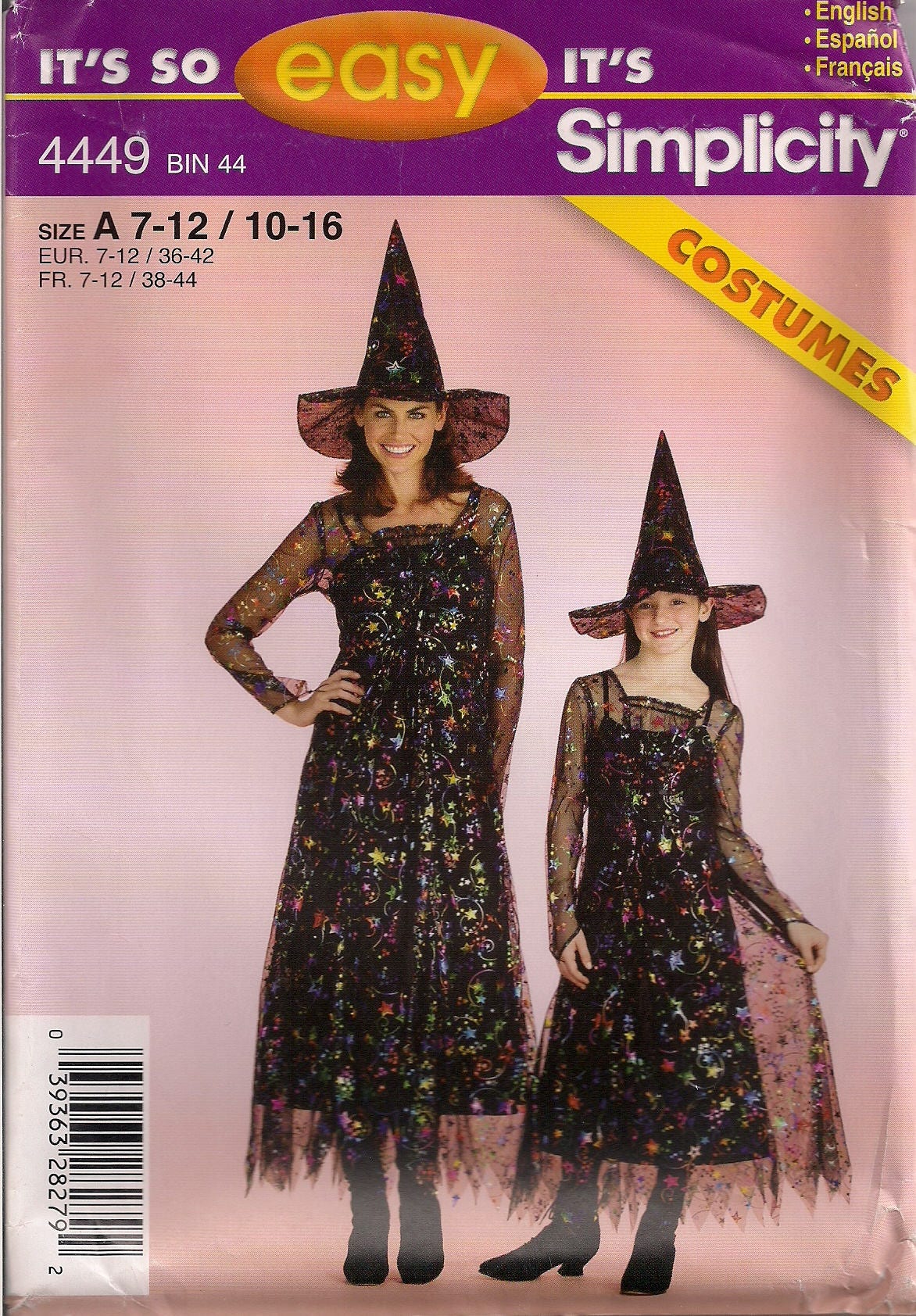 Witch Costume Pattern New Decoration Witch Costume Pattern New Decoration