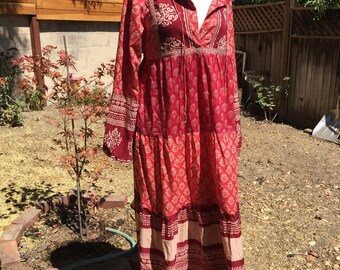Lovely Eclectic Bohemian Raga Dress