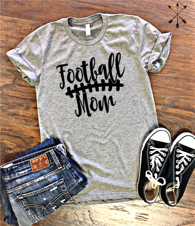 Football Mom Tee Football Mom Shirt Proud Football Mom Game