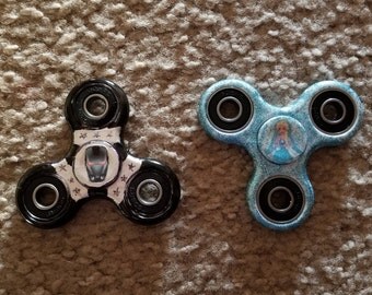 Customized Fidget Spinner, disney spinner, elsa frozen spinner, marvel spinner, DC spinner, batman spinner, spiderman spinner, superman, etc