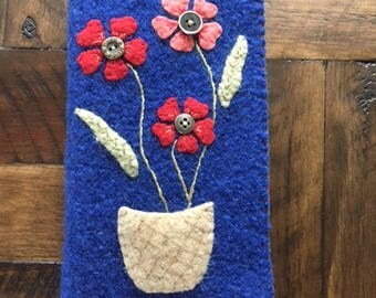 Wool Eyeglass Case
