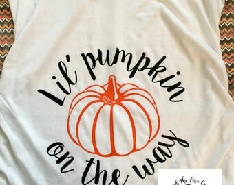 lil pumpkin baby shower - lil pumpkin maternity shirt - lil pumpkin - fall maternity shirt - fall maternity clothes - fall maternity