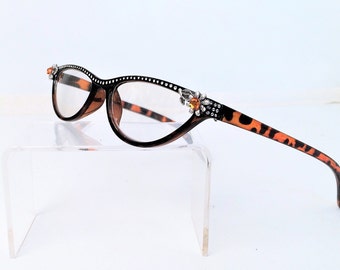 designer cat eye reading glasses