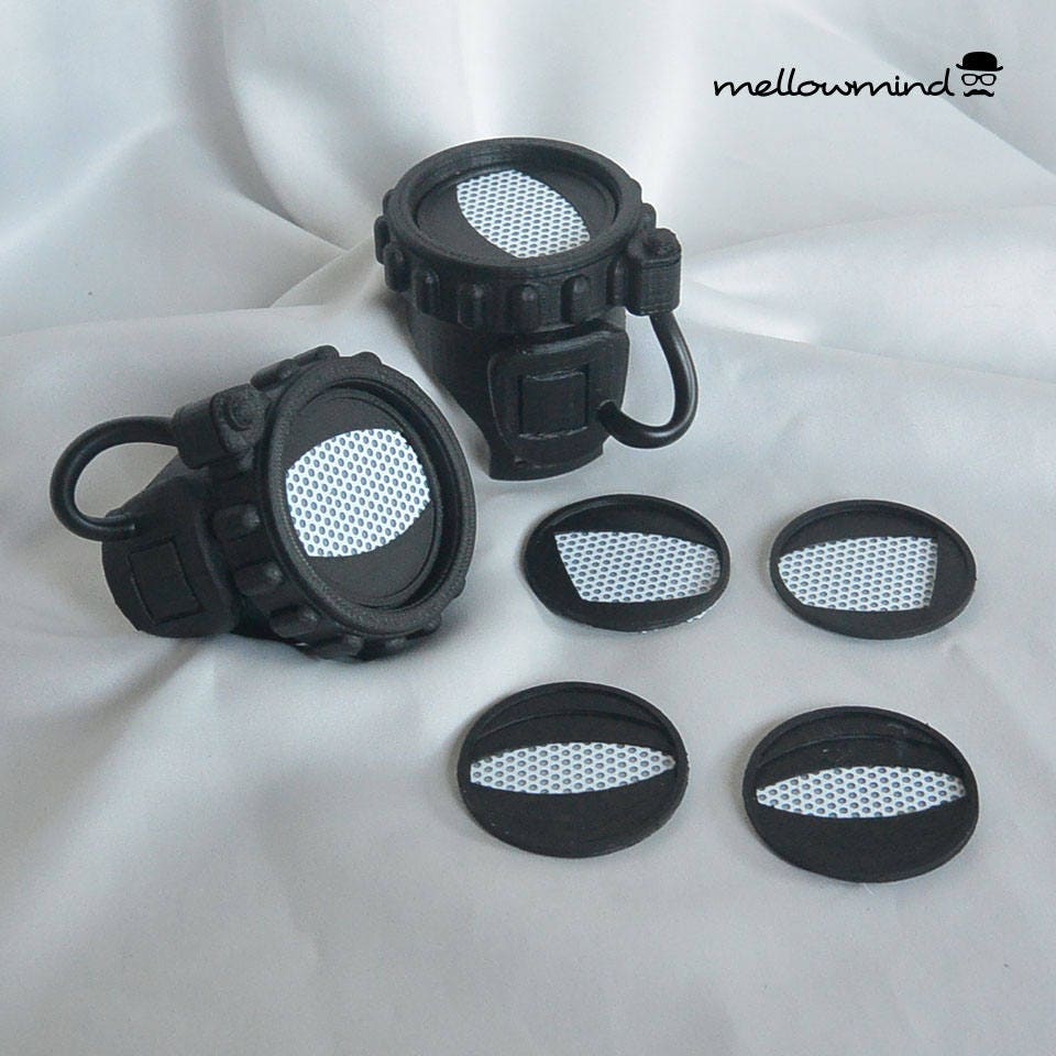 Spiderman homemade goggles Kit