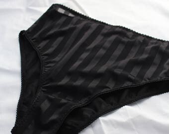 Mesh eye knicker high black leg stores