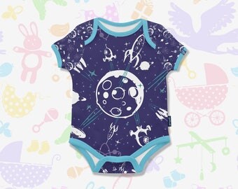 Space Baby Bodysuit Baby Gift Space Bodysuit Space Baby Clothes Space Toddler Shirt Trending Baby Clothes Custom Bodysuit baby onesie