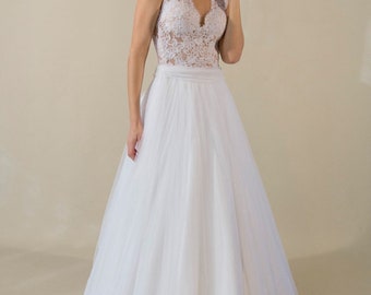 V-Neck Wedding Dresses