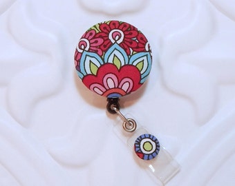 Retractable Badge Holder - Nurse Badge Reel - Id Holder - Badge Lanyard - Id Badge Holder - Name Badge Holder - Teacher Badge Id Reel