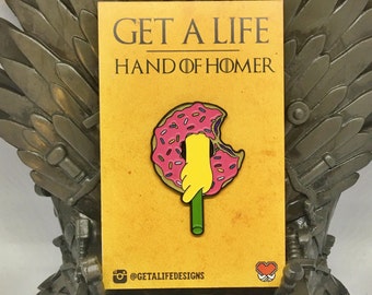 HAND OF HOMER - Game Of Thrones x The Simpsons Enamel Pin