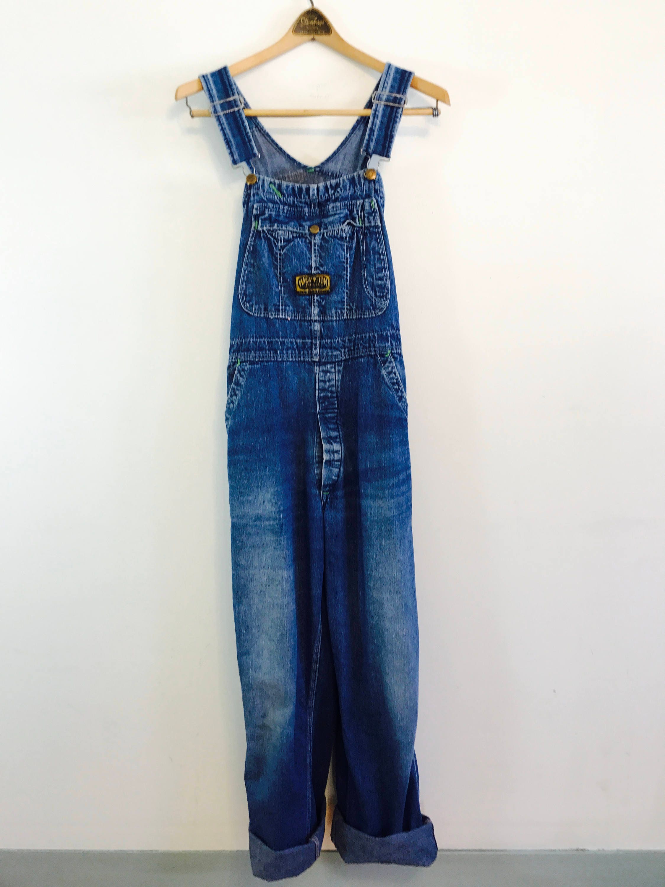 Vintage Overalls, WASHINGTON Dee Cee Overalls, Womens Overalls, 60s 70s