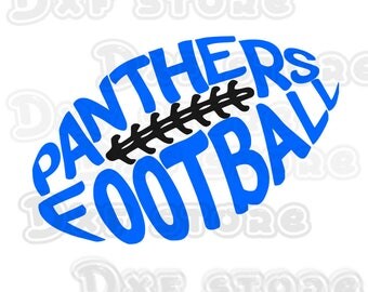 Panthers,Carolina Panthers,football,college team SVG,DXF,PNG for use with Silhouette Studio and Cricut Design Space