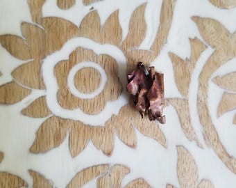 Distressed Patina Copper Pendant