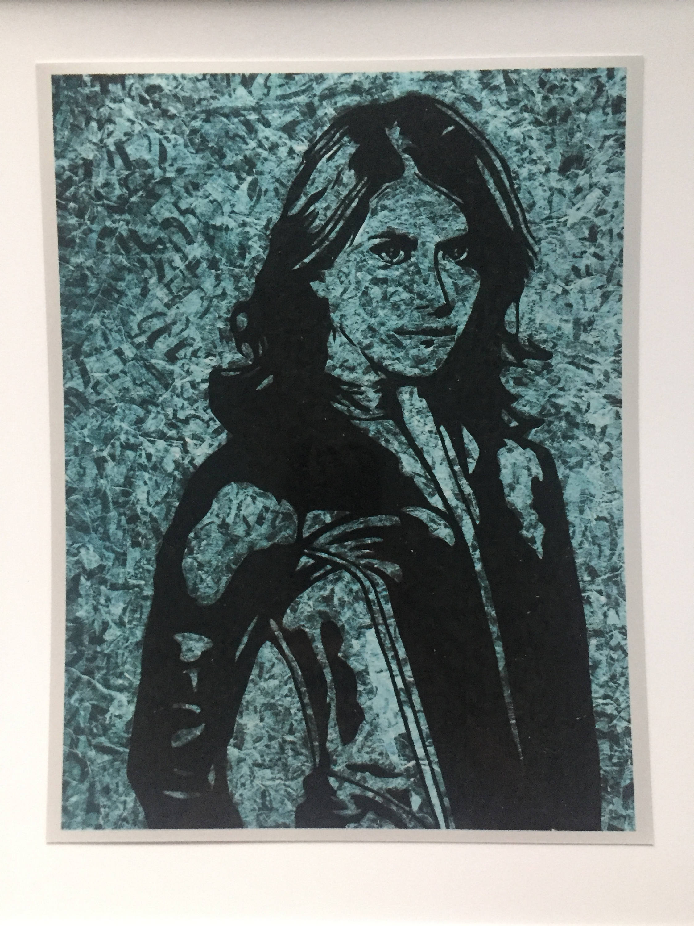 Jewel Staite gum wrapper art print