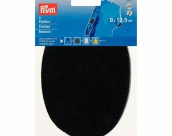 Elbow patch of quality, imitation suede 9 x 13, 5 cm