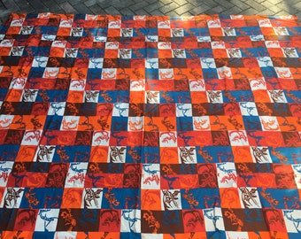 Vintage 1960's Jantzen Surfer Fabric