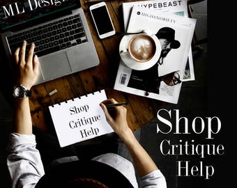 Professional Business Critique Consult Creative Consultation For all online business